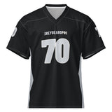 Jersey 70 — Football, Black/Silver