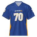 Jersey 70 — Football, Blue/White