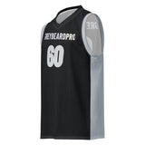 Jersey 60 — Basketball, Black/Silver