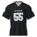 Jersey 55 — Football, Black/Silver