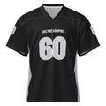 Jersey 60 — Football, Black/Silver