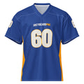 Jersey 60 — Football, Blue/White