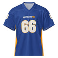 Jersey 66 — Football, Blue/White