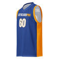 Jersey 60 — Basketball, Blue/White