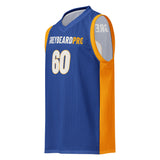 Jersey 60 — Basketball, Blue/White