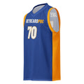 Jersey 70 — Basketball, Blue/White