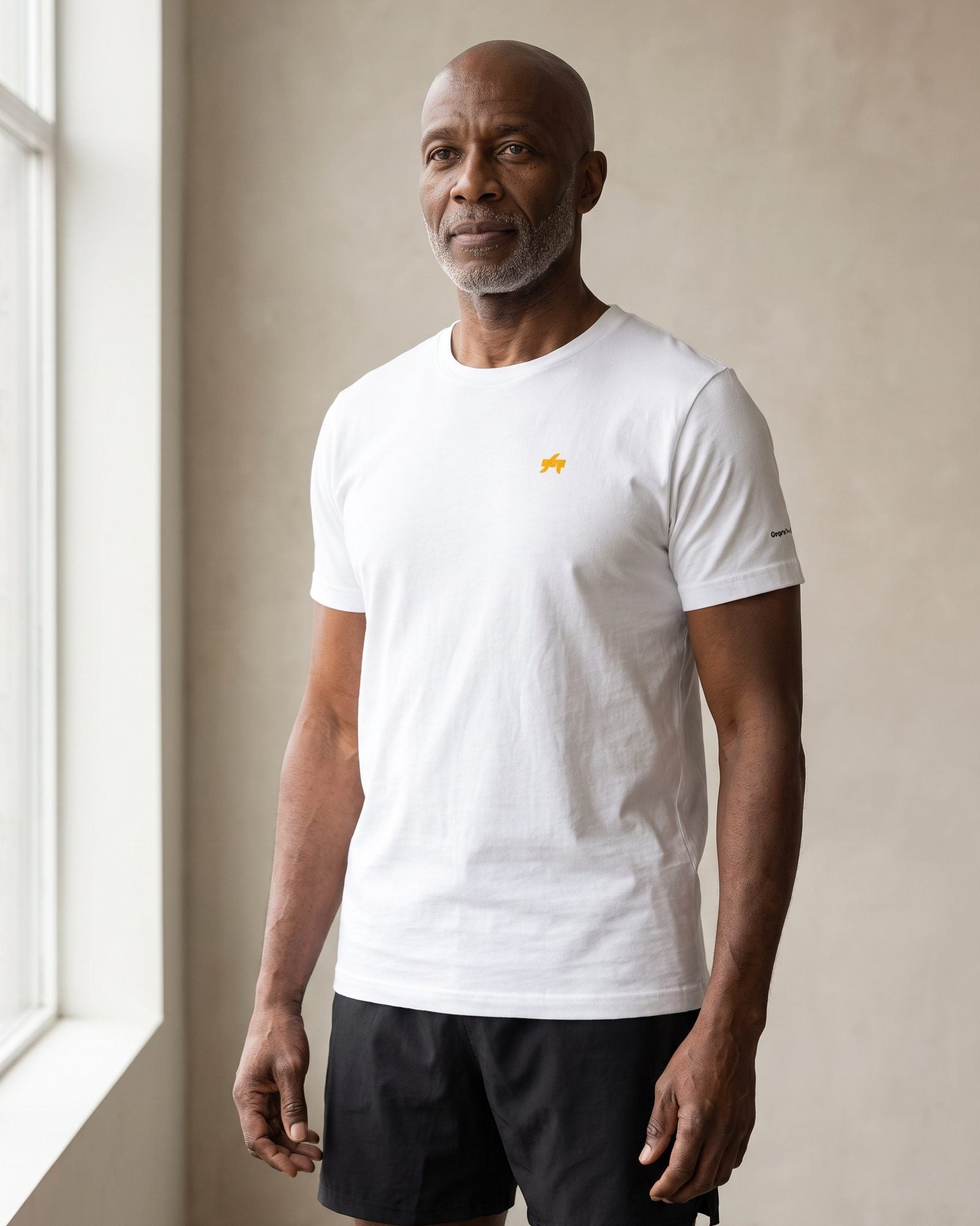 GreybeardPRO Long-Game Slogan Tee — White